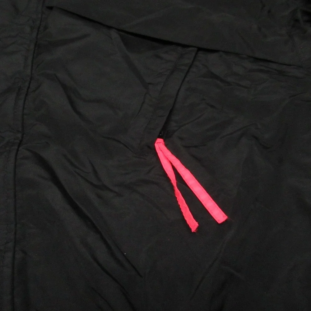 Columbia Ski Jacket Mens Large Black Whirlibird Radial Sleeve Full‎ Zip 90s VTG